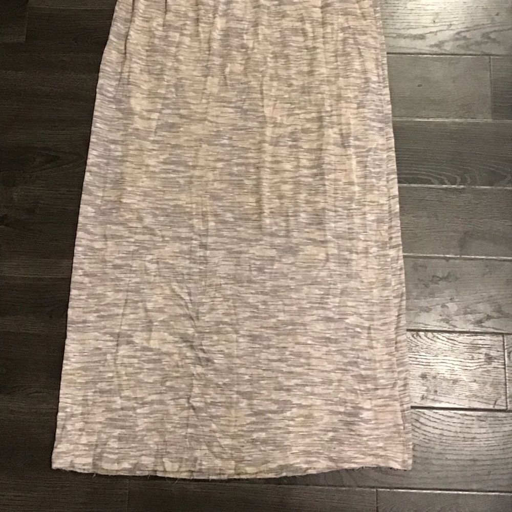 Long Light Pink Maxi Skirt